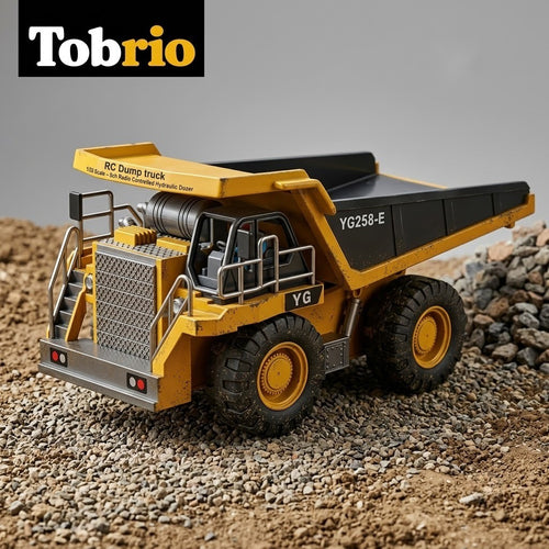RC Dump Truck 1/20 Scale - 9Ch Radio Controlled Heavy Hauler