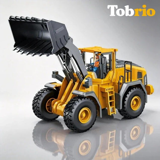 RC Loader 1/20 Scale - 9Ch Radio Controlled Skid Steer Loader